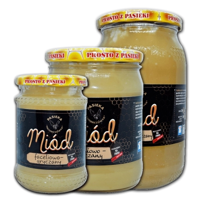 Miód faceliowo - gryczany